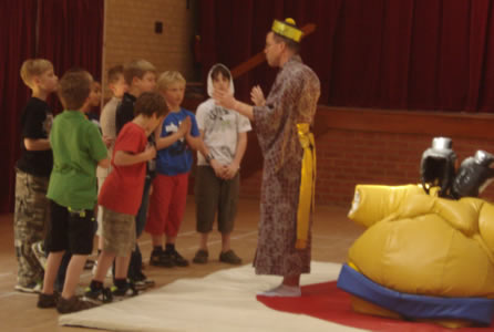 Boys, you're going to have such a lot of fun today