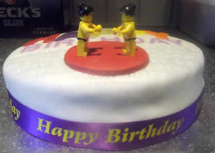 And to help the little wrestlers with their training...